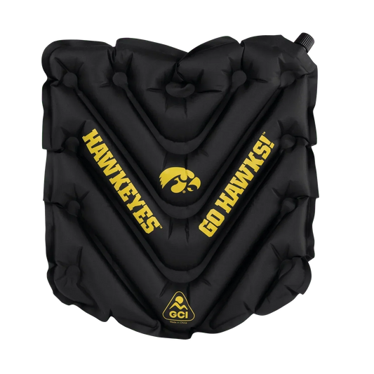 College V Seat™ Inflatable Stadium Cushion - Iowa Hawkeyes - Ready Routine