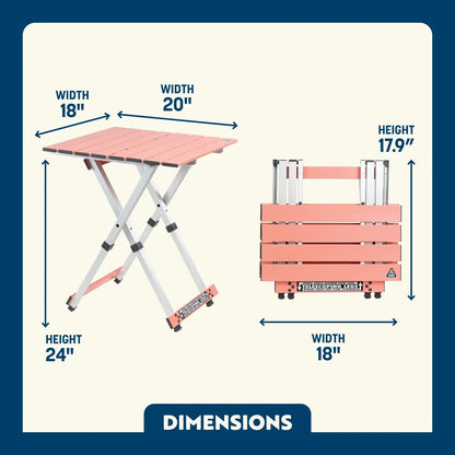 Compact Camp Table 20™ - Fresh Pair
