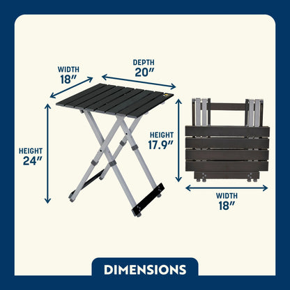 Compact Camp Table 20™ - Fresh Pair