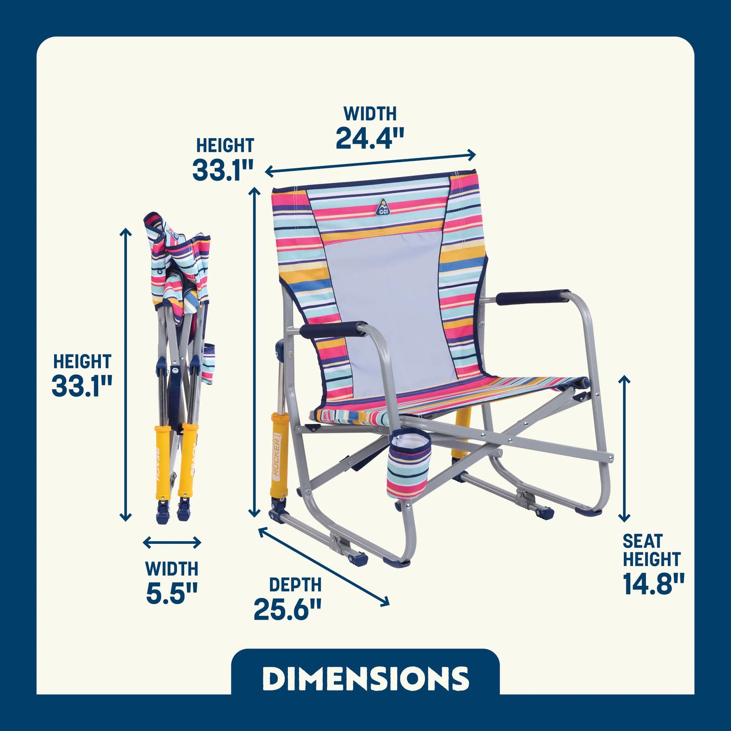 Beach Rocker™ - Weekend Pair