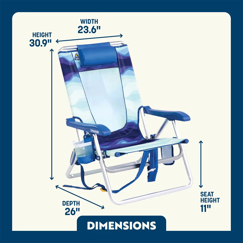 Backpack Beach Chair™ - Daily Set