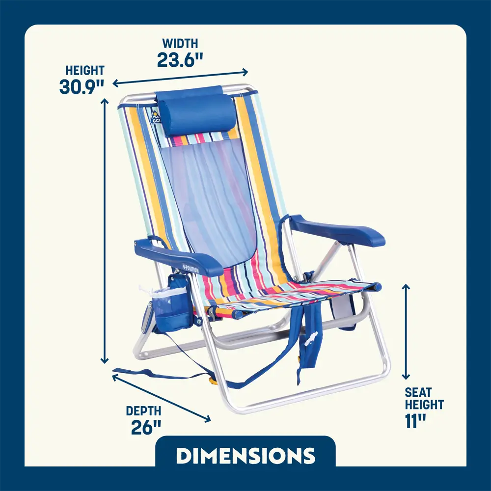 Backpack Beach Chair™ - Daily Set