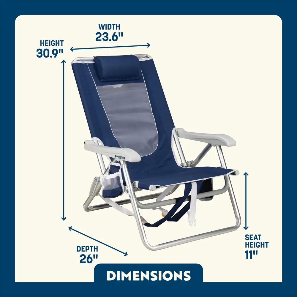 Backpack Beach Chair™ - Daily Set