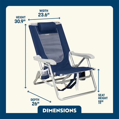 Backpack Beach Chair™ - Daily Set