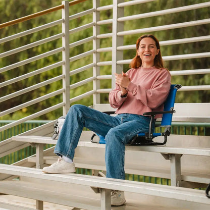 Big Comfort Stadium Chair™ with Armrests - Home Choice
