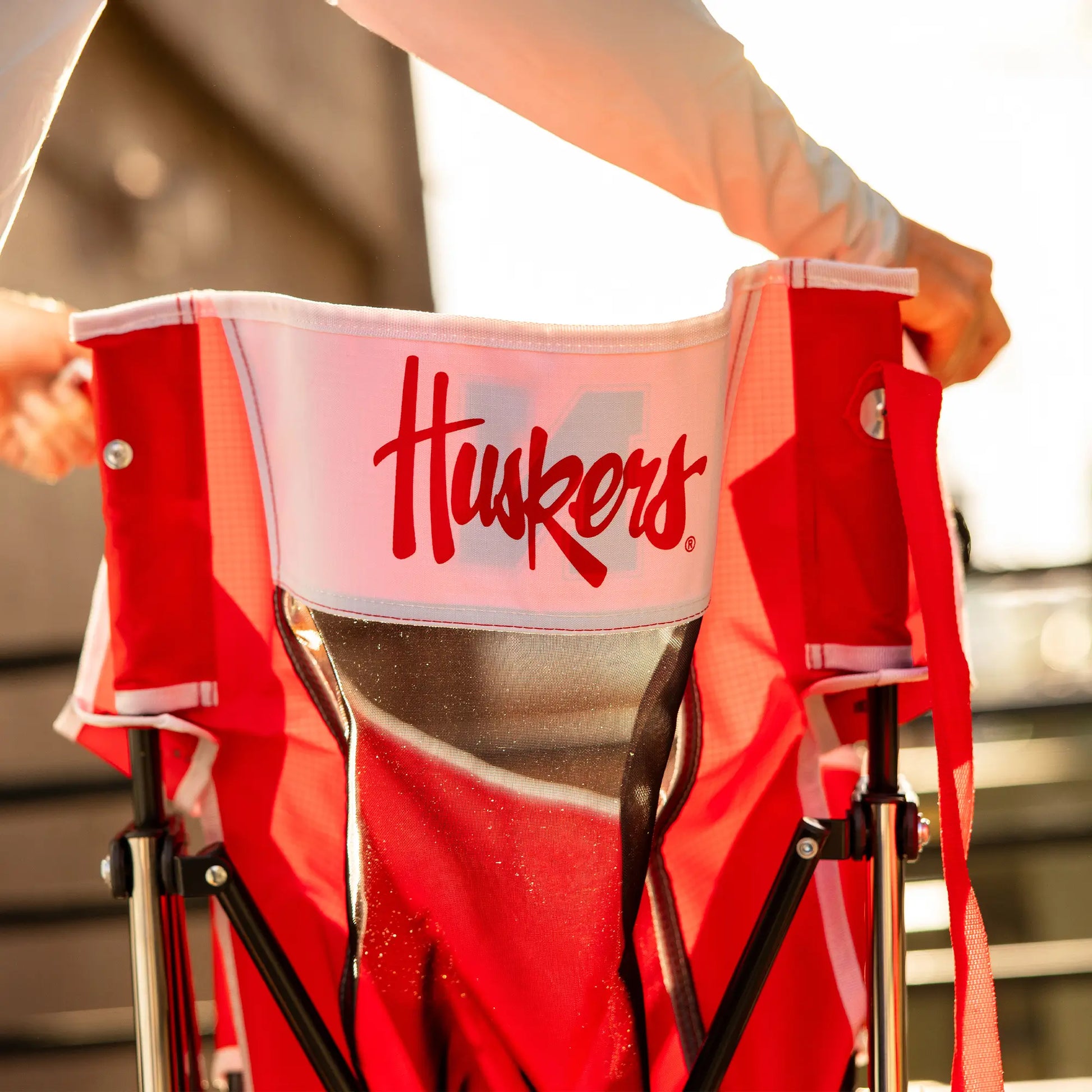 College Comfort Pro Rocker™ - Nebraska Cornhuskers - Ready Routine