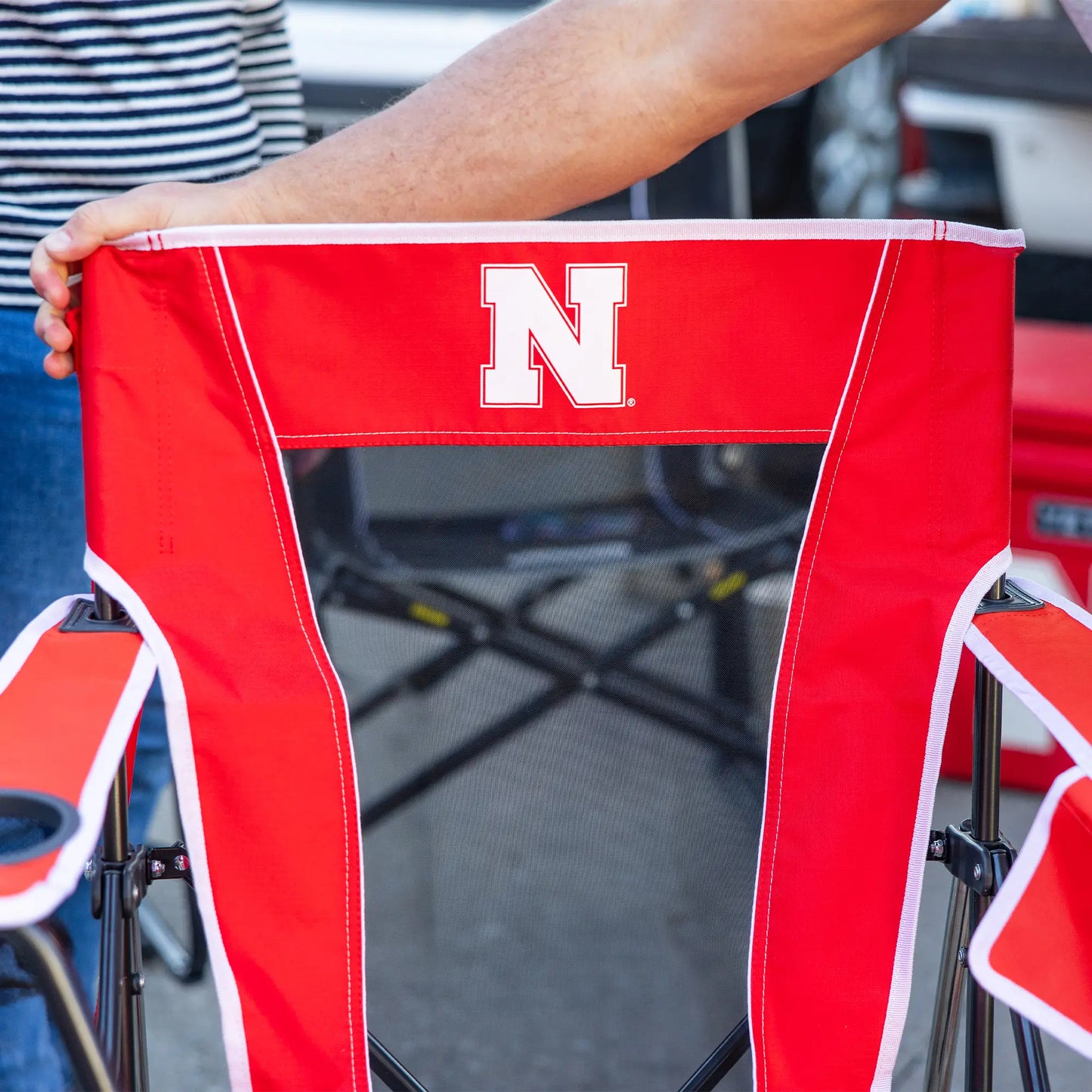 College Comfort Pro Rocker™ - Nebraska Cornhuskers - Essential Set