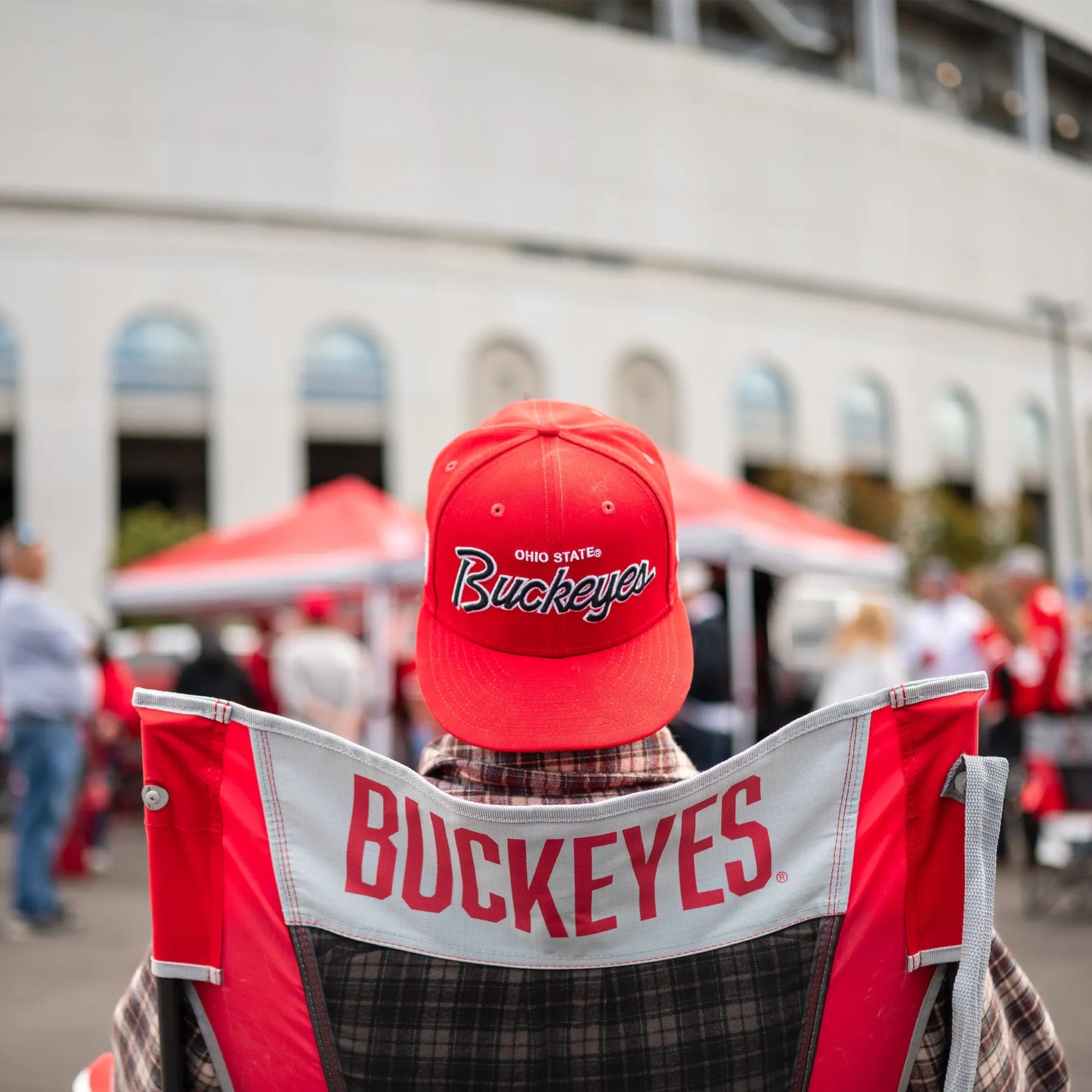 College Comfort Pro Rocker™ - Ohio State Buckeyes - Gift Ready