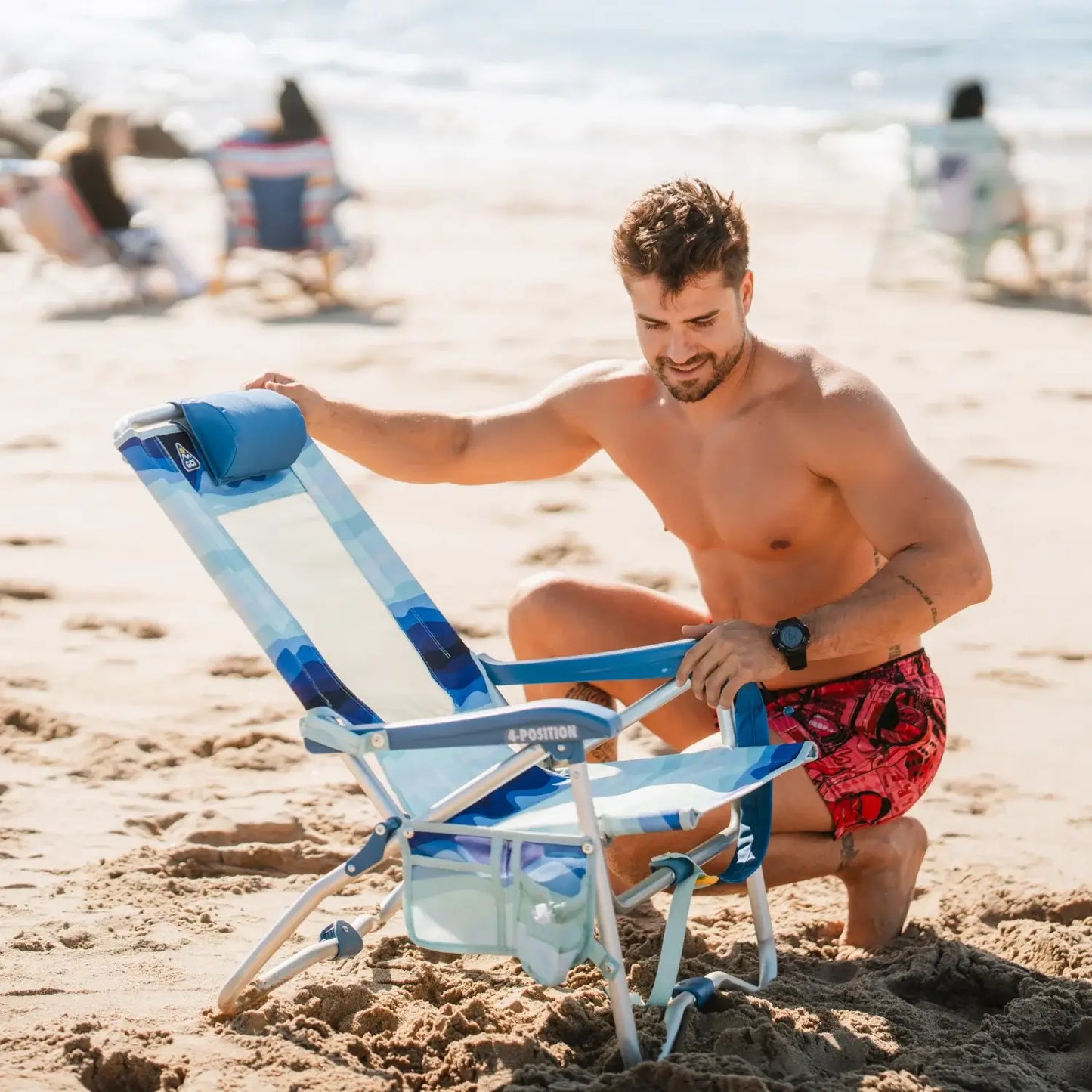Bi-Fold Beach Chair™ - Clean Bundle