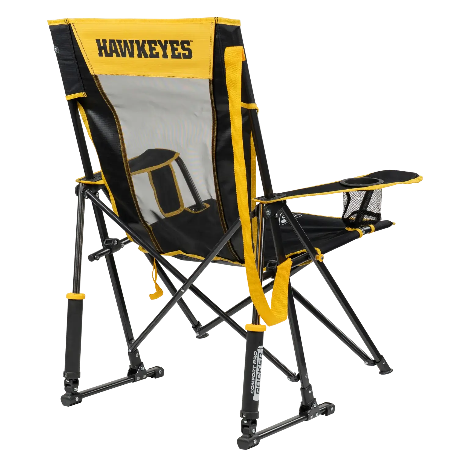 College Comfort Pro Rocker™ - Iowa Hawkeyes - Simple Edit